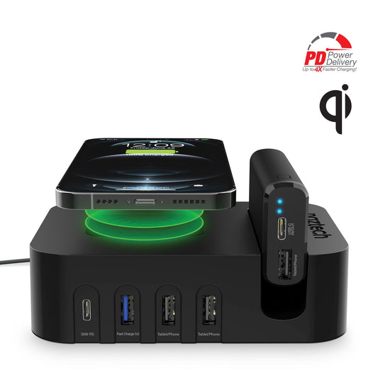 Naztech Ultimate Charging Station Pro to Charge 7 Devices Simultaneous